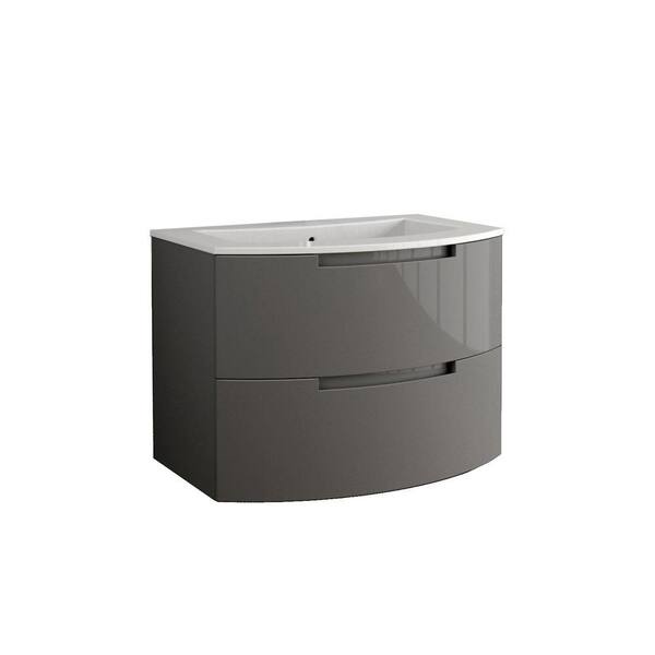 LaToscana Oasi 29 in. W x 19.6 in. D x 20.5 in. H Wall Mounted Bath