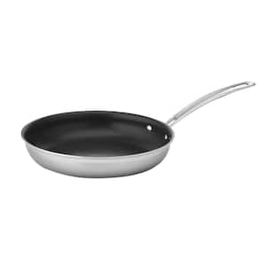 Cuisinart Professional Stainless Skillet with Helper, 12-Inch
