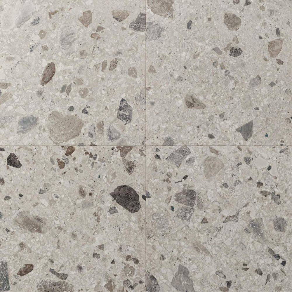 Luxe Terrazzo Pavement 23.54 in. x 23.54 in. Terrazzo Look Matte Porcelain Floor and Wall Tile (11.62 Sq. Ft. / Case) price history on PriceWatchPro
