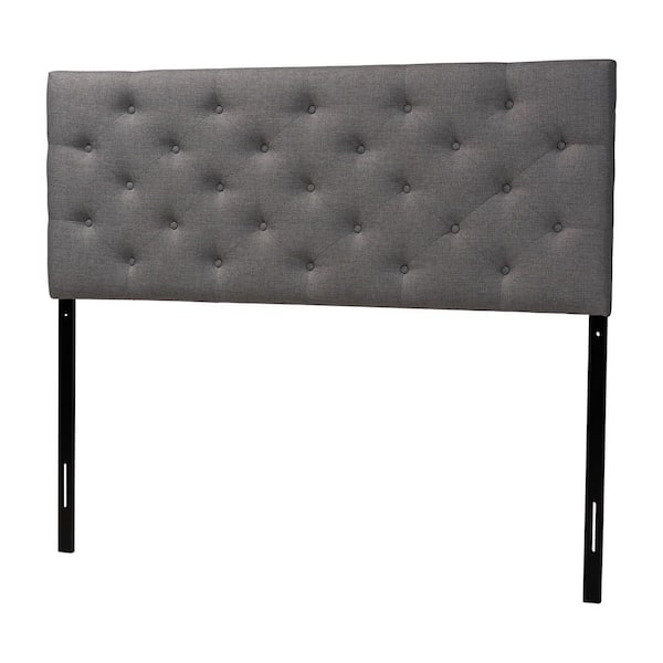 Baxton Studio Viviana Gray Queen Headboard