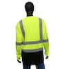 MAXIMUM SAFETY Men's 2X-Large Yellow High Visibility Polyester Long-Sleeve  Safety Shirt MX47406-2XLCC6 - The Home Depot