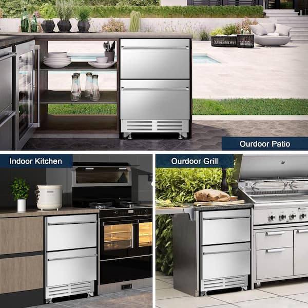 Mini Fridge Napoleon Outdoor Fridge Stainless Steel Patio