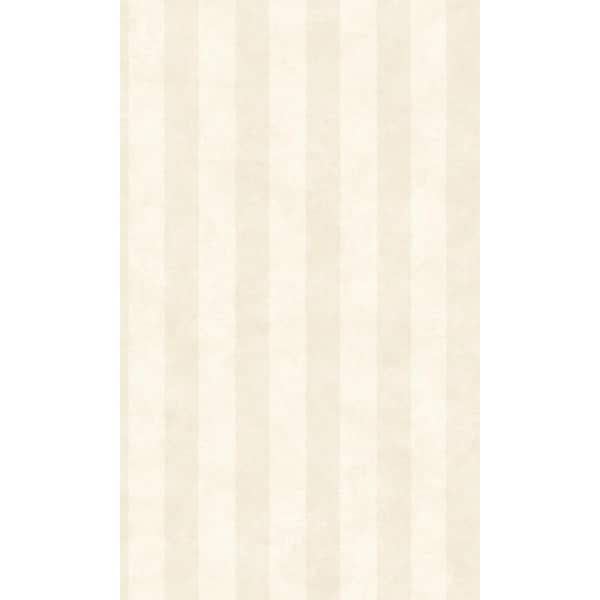 Walls Republic Cream Simple Geometric Striped Print Non-Woven Non-Pasted Textured Wallpaper 57 Sq. Ft.