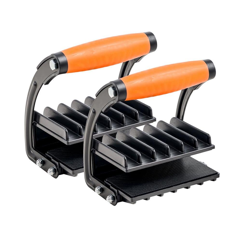 Plywood Carrier Set (2-Pieces), 200 lbs. Clamp Capacity, Adjustable for 0-1in. Boards, with Non-Slip Grips for Boards price history on PriceWatchPro
