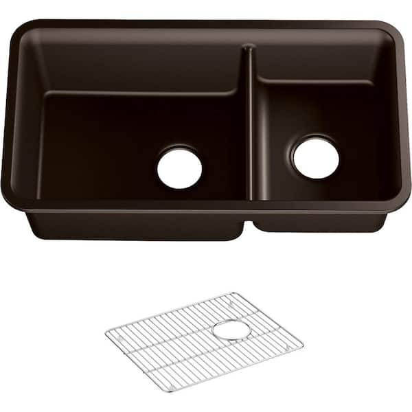 Kohler Cairn Sink, Matte Brown shops (27