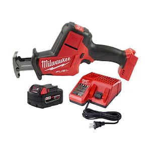 M18 FUEL 18V Lithium-Ion Brushless Cordless HACKZALL Reciprocating Saw with One 5.0Ah Battery and Charger