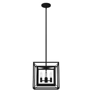 Doherty 4-Light Natural Iron Island Pendant Light