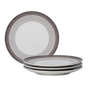 Colorscapes Layers Canyon 8.25 in. Porcelain Coupe Salad Plates (Set of 4)
