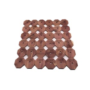 Aromatic Cedar Rings (36-Piece), 2.375''x2.375''x2.375''