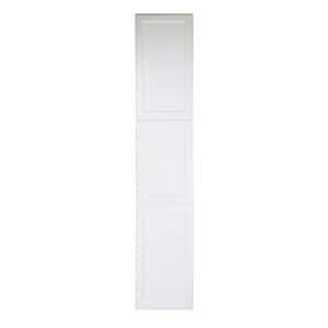 15.5 in. W x 81 in. H 3.5 in. D Dogwood Inset Panel Primed Gray Recessed Medicine Cabinet without Mirror