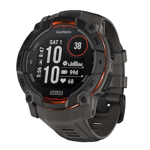 Garmin Instinct E 45 mm GPS Smartwatch with Silicone Band 1.77 x