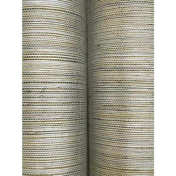 Raffia Charcoal Wallpaper