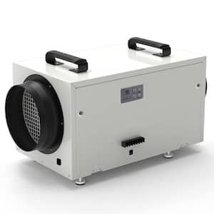 150 pt. 4,000 sq.ft. Industrial Dehumidifier in White with Auto Defrost for Crawlspace