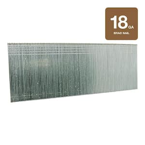 1-3/4 in. x 18-Gauge Electrogalvanized Steel brad Nail 5000 per Box