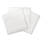 Cocktail Napkins, 1-Ply, 9 in. x 9 in., White, 500/Pack, 8 Packs/Carton