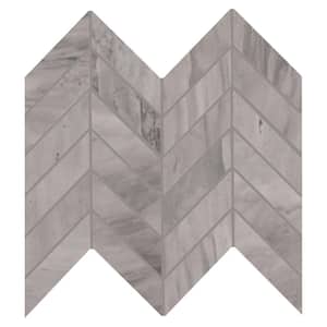Ader Botticino Chevron 12 in. x 15 in. Matte Porcelain Mosaic Floor and Wall Tile (10 sq. ft./Case)