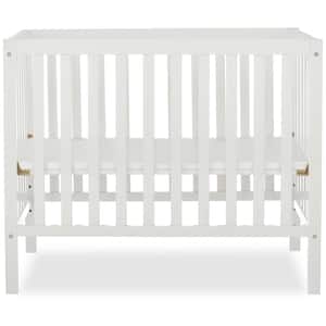 Edgewood 4-in-1 White Convertible Mini Crib