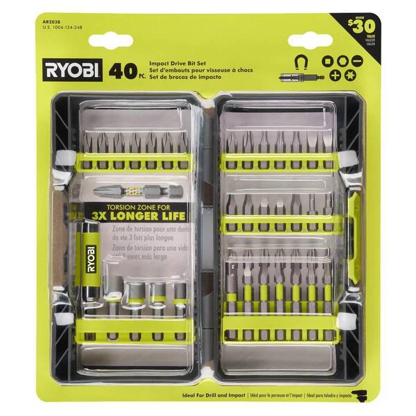RYOBI Impact Rated Driving Kit (40 