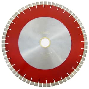 18 in. Bridge Saw Blade with V-Shaped Segment for Granite Cutting