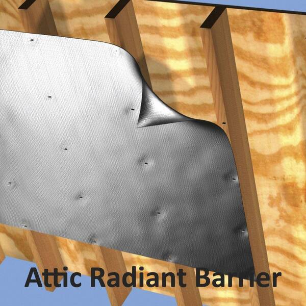 Radiant Barrier 500 sqft Reflective Rb4812550 48" X 125' Roll 