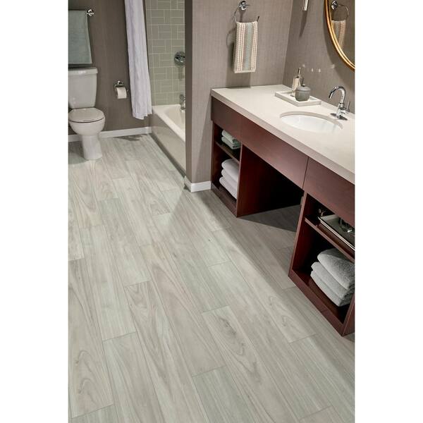 MSI 8 in. x 48 in. Catalina Ice Polished Porcelain Floor and Wall Tile (10.33 sq. ft. / Case)