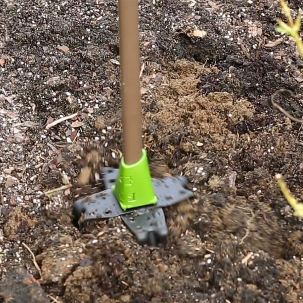 Garden Tiller with Steel Handle - AMES