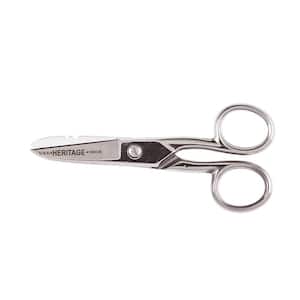 Serrated Electrician Scissors with Stripping