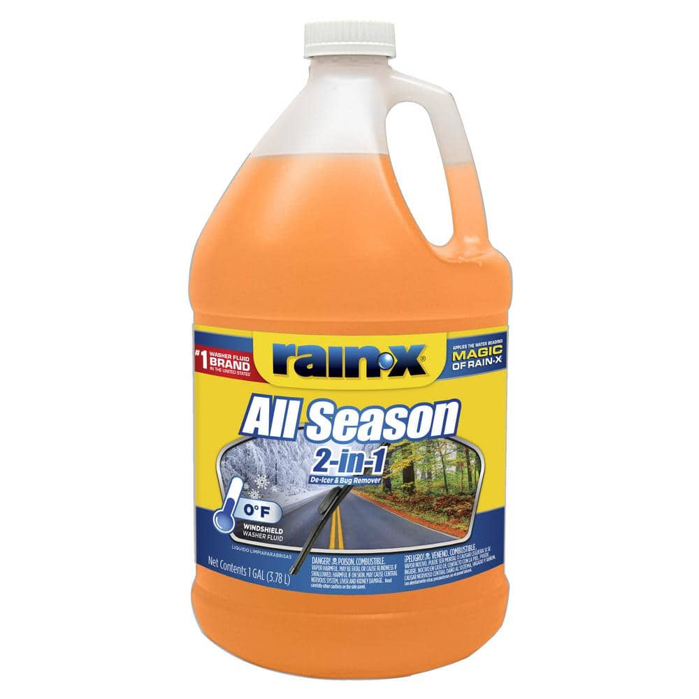 Rain-X 128 fl. oz. 0° All Season Windshield Washer Fluid 113625