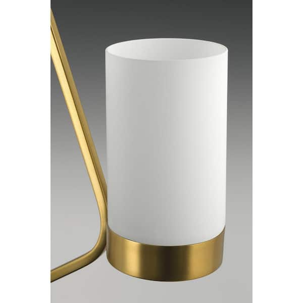 Progress Lighting Elevate 5-Light Brushed Bronze Mid-century Chandelier