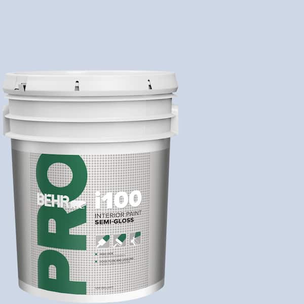 5 gal. #590A-2 Monet Lily Semi-Gloss Interior Paint