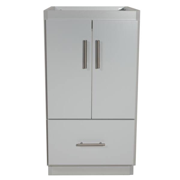 Simplicity by Strasser Slab 18 in. W x 21 in. D x 34.5 in. H Bath Vanity Cabinet without Top in Dewy Morning