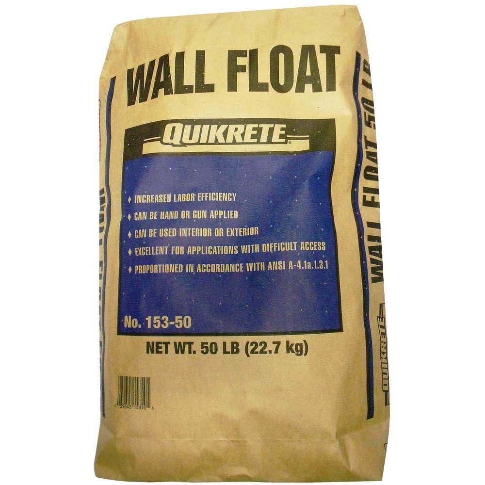Quikrete 50 lbs. Wall Float Concrete Mix 15350 The Home Depot
