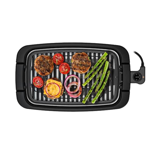 CooksEssentials Stainless Steel 12 Indoor Stovetop BBQ Grill Pan