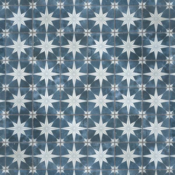 高い信頼 厚い信頼 Merola Tile Harmonia Kings Star Sky 4 in. x 13 in. Ceramic ヴァイスシュヴァルツ
