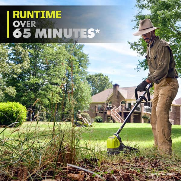 RYOBI 40V HP Brushless Whisper Series 17 in. Cordless Battery