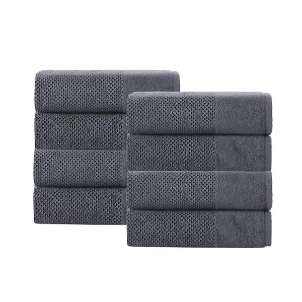 Unbranded Incanto Turkish Cotton 8-Piece Hand Towels