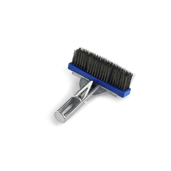 5.5 in. Stainless Steel Bristle Swimming Pool Brush for Algae Removal