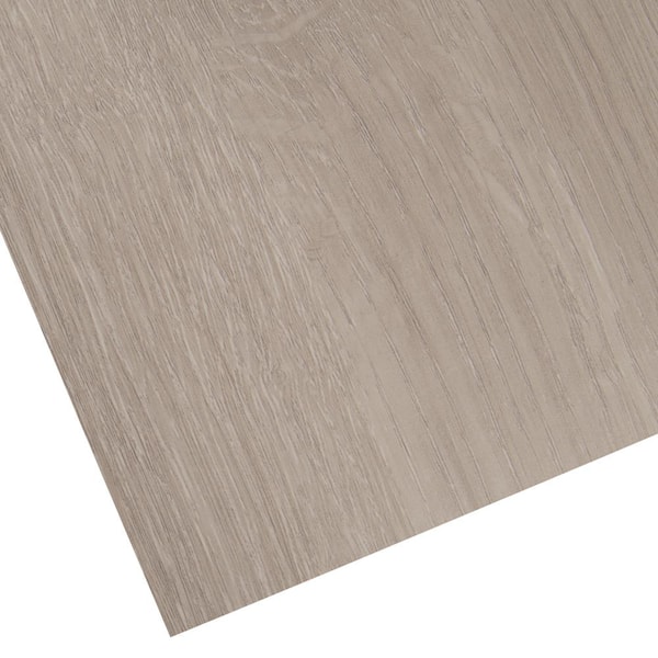 AA Surfaces Woodlett Outerbanks Grey 6 in. x 48 in. Glue Down Luxury Vinyl Plank Flooring (36 Sq. ft./Case)