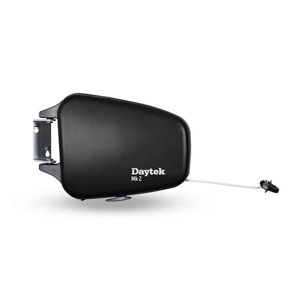 Flexi Dry Single Clothesline in Anthracite Black, 49 Feet Drying Space