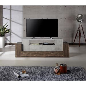 Baeza 70.86 in. Fits Tv's up to 80 in. Reclaimed Oak Storage TV Stand
