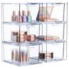 Sorbus Stackable 6 drawers Cosmetic Organizer Clear MUP-DW6