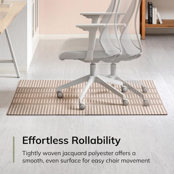 Anji Mountain Mountain Brown 40 in. x 54 in. Polyester Non-Slip