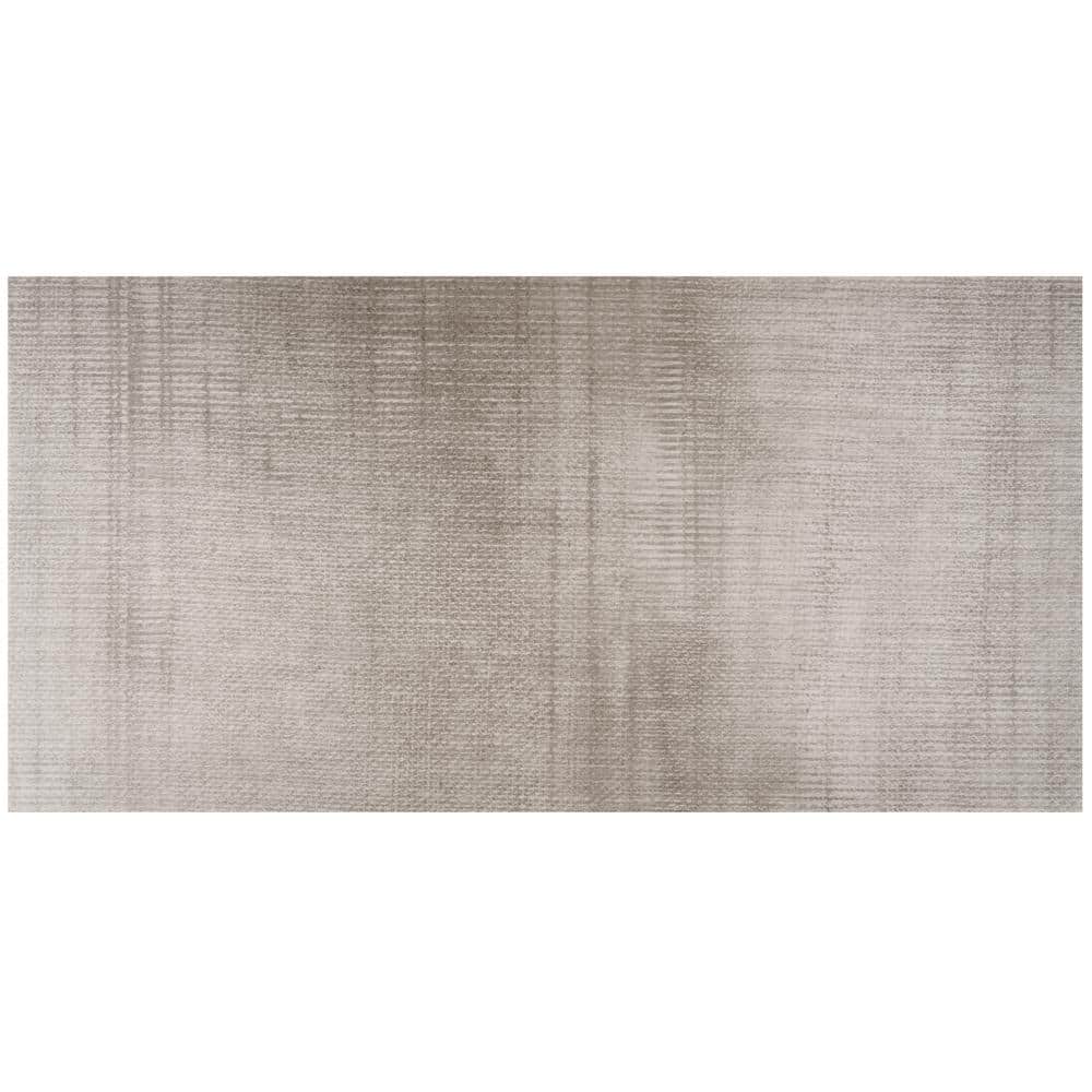 Nickel Matte 12" x 24" Waterproof Vinyl Tile