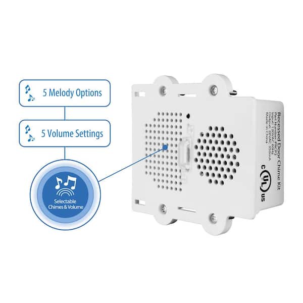 NICOR PrimeChime Plus 2 Video Compatible ADA Compliant Hardwired