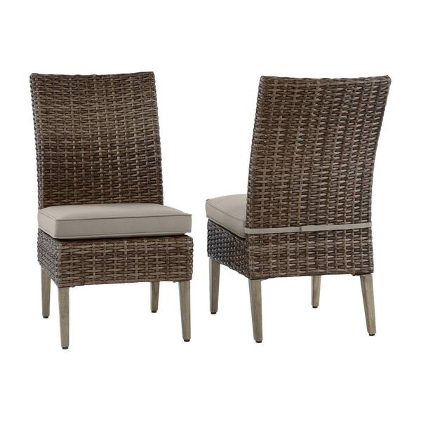 hampton bay wicker dining chair