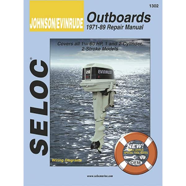 Unbranded Marine Manual for Johnson/Evinrude Outboards, Year: 1973 to 1989