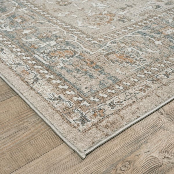 Home Decorators Collection - Royal Heritage Taupe 8 ft. x 10 ft. Area Rug