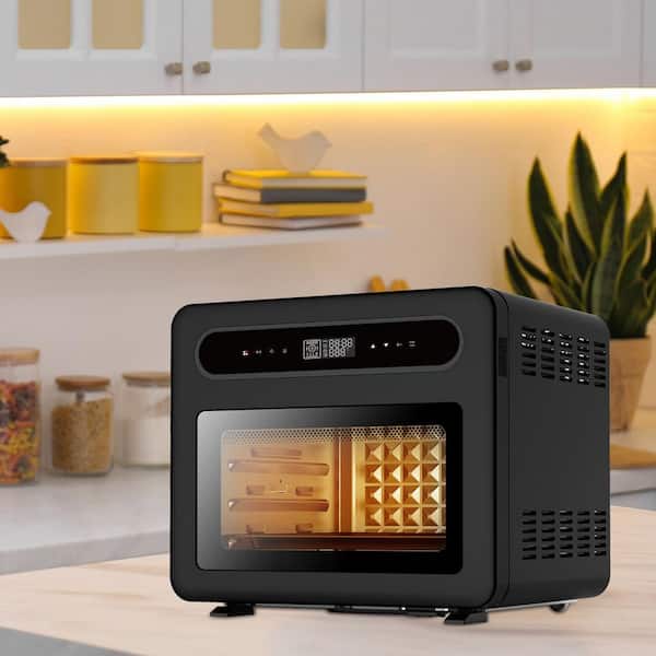 Get ROOMTEC 26 qt. Stainless Steel Air Fryer Toaster Oven Combo,21