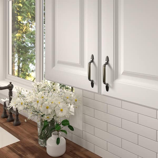 Marseille Collection 3 in. (76 mm) Traditional Antique English Rectangular Cabinet Bar Pull
