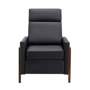 Black PU Accent Chair